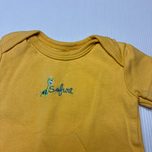 Load image into Gallery viewer, Unisex Petit Lem, soft feel cotton bodysuit / romper, GUC, size 0000,  