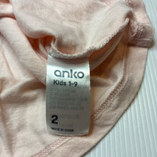 Load image into Gallery viewer, Girls Anko, pink cotton sequin &amp; tulle top, EUC, size 2,  