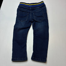 Load image into Gallery viewer, Boys St Bernard, stretch knit denim jeans, elasticated, Inside leg: 29.5cm, GUC, size 1,  