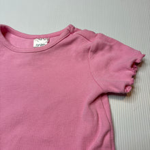 Load image into Gallery viewer, Girls Anko, pink ribbed tee / top, GUC, size 2,  