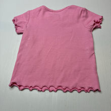 Load image into Gallery viewer, Girls Anko, pink ribbed tee / top, GUC, size 2,  