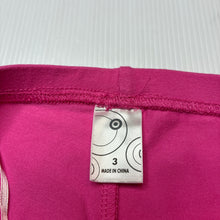 Load image into Gallery viewer, Girls Target, pink stretchy leggings, Inside leg: 22cm, EUC, size 3,  