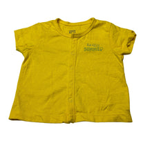 Load image into Gallery viewer, Unisex Mini Klub, yellow cotton short sleeve top, EUC, size 000,  