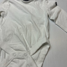 Load image into Gallery viewer, Unisex MAINE, white cotton bodysuit / romper, EUC, size 000,  
