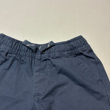 Load image into Gallery viewer, Boys KID, blue stretch cotton shorts, elasticated, FUC, size 2,  
