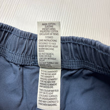 Load image into Gallery viewer, Boys KID, blue stretch cotton shorts, elasticated, FUC, size 2,  