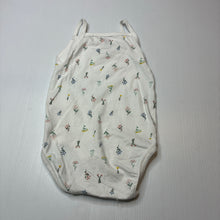 Load image into Gallery viewer, Girls H&amp;M, floral organic cotton singletsuit romper, EUC, size 1,  