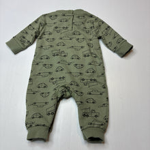 Load image into Gallery viewer, Boys Kids &amp; Co, soft feel romper, cars, EUC, size 0000,  