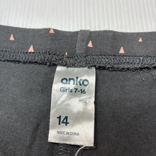 Load image into Gallery viewer, Girls Anko, stretchy bike shorts, elasticated, GUC, size 14,  