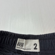 Load image into Gallery viewer, Boys Cotton On, grey cotton shorts, elasticated, GUC, size 2,  