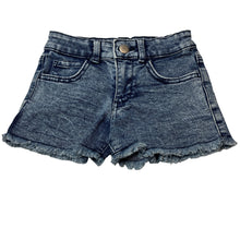 Load image into Gallery viewer, Girls 1964 Denim Co, blue stretch denim shorts, adjustable, GUC, size 3,  