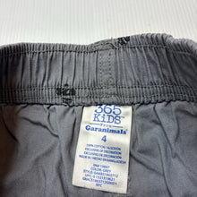 Load image into Gallery viewer, Boys 365 KIDS, lightweight cotton shorts, elasticated, monster trucks, EUC, size 4,  