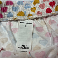Load image into Gallery viewer, Girls Brilliant Basics, lightweight cotton shorts, elasticated, FUC, size 5,  
