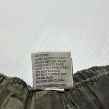 Load image into Gallery viewer, Boys Emerson, khaki camo print shorts, elasticated, GUC, size 3,  