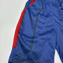 Load image into Gallery viewer, Boys Ai.TIME, blue &amp; red lightweight shorts, elasticated, EUC, size 6,  