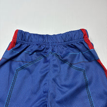 Load image into Gallery viewer, Boys Ai.TIME, blue &amp; red lightweight shorts, elasticated, EUC, size 6,  