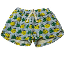 Load image into Gallery viewer, Girls Zara, cotton shorts, elasticated, pineapples, EUC, size 5,  