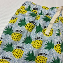 Load image into Gallery viewer, Girls Zara, cotton shorts, elasticated, pineapples, EUC, size 5,  