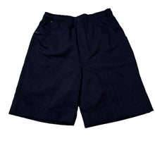 Load image into Gallery viewer, Boys OZ FASHIONS, navy school shorts, elasticated, EUC, size 6,  