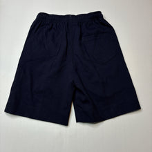 Load image into Gallery viewer, Boys OZ FASHIONS, navy school shorts, elasticated, EUC, size 6,  