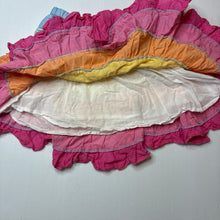 Load image into Gallery viewer, Girls Anko, lined colourful cotton skirt, elasticated, GUC, size 7,  