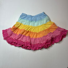 Load image into Gallery viewer, Girls Anko, lined colourful cotton skirt, elasticated, GUC, size 7,  