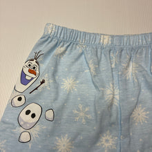 Load image into Gallery viewer, Girls Disney, Frozen Olaf pyjama shorts, EUC, size 5,  