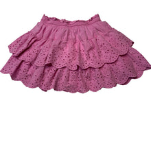 Load image into Gallery viewer, Girls David Jones, lined broderie cotton skirt, elasticated, GUC, size 3,  