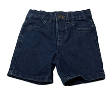 Load image into Gallery viewer, Unisex Anko, dark denim shorts, adjustable, EUC, size 3,  