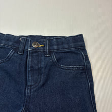 Load image into Gallery viewer, Unisex Anko, dark denim shorts, adjustable, EUC, size 3,  