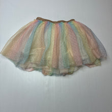Load image into Gallery viewer, Girls Target, cotton lined tulle skirt, elasticated, GUC, size 3,  