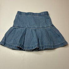 Load image into Gallery viewer, Girls Anko, blue denim skirt, adjustable, L: 34cm, EUC, size 10,  