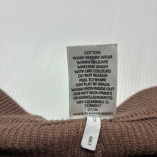 Load image into Gallery viewer, Girls Target, brown knitted cotton shorts, elasticated, EUC, size 4,  