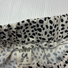 Load image into Gallery viewer, Girls SHEIN, black &amp; white lightweight skirt, elasticated, GUC, size 9,  