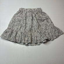 Load image into Gallery viewer, Girls SHEIN, black &amp; white lightweight skirt, elasticated, GUC, size 9,  