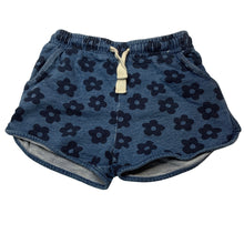 Load image into Gallery viewer, Girls Cotton On, floral knit cotton shorts, elasticated, GUC, size 6,  
