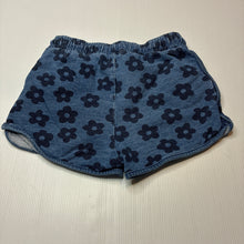 Load image into Gallery viewer, Girls Cotton On, floral knit cotton shorts, elasticated, GUC, size 6,  