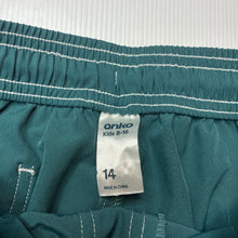 Load image into Gallery viewer, Boys Anko, lightweight stretch board shorts, elasticated, EUC, size 14,  