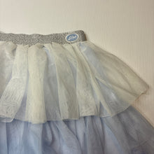Load image into Gallery viewer, Girls Disney, Frozen cotton lined tulle skirt, elasticated, EUC, size 7,  