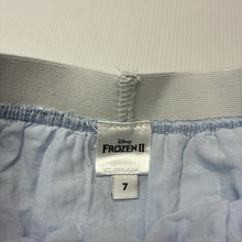 Load image into Gallery viewer, Girls Disney, Frozen cotton lined tulle skirt, elasticated, EUC, size 7,  