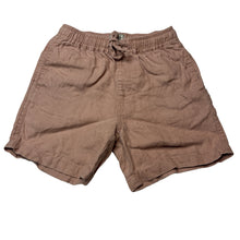 Load image into Gallery viewer, Boys ACADEMY ROOKIE, pink linen shorts, elasticated, GUC, size 7,  