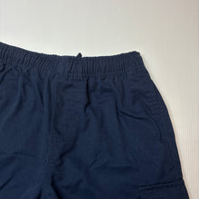 Load image into Gallery viewer, Boys Target, navy school cargo shorts, elasticated, GUC, size 12,  