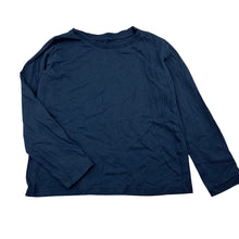 Load image into Gallery viewer, Unisex Anko, navy cotton long sleeve tee / top, GUC, size 5,  