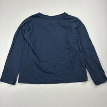 Load image into Gallery viewer, Unisex Anko, navy cotton long sleeve tee / top, GUC, size 5,  