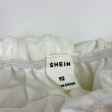 Load image into Gallery viewer, Girls SHEIN, lined floral lace top, EUC, size 2,  