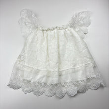 Load image into Gallery viewer, Girls SHEIN, lined floral lace top, EUC, size 2,  