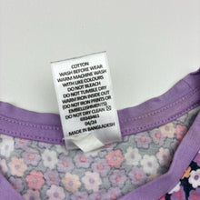 Load image into Gallery viewer, Girls Target, floral cotton tee / top, GUC, size 3,  