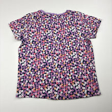 Load image into Gallery viewer, Girls Target, floral cotton tee / top, GUC, size 3,  