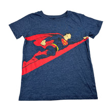 Load image into Gallery viewer, Boys DC Comics, Superman soft feel navy marle tee / top, EUC, size 5,  