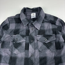 Load image into Gallery viewer, Boys H&amp;T, checked flannel cotton long sleeve shirt, EUC, size 5,  